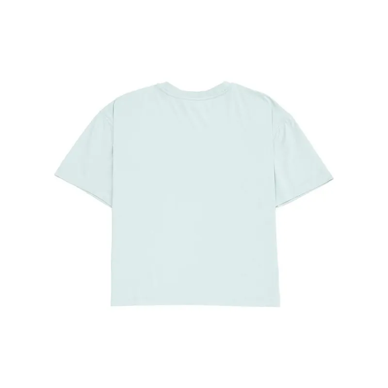 New Balance Drop Shoulder Sleeve T Shirt Women's Green-1