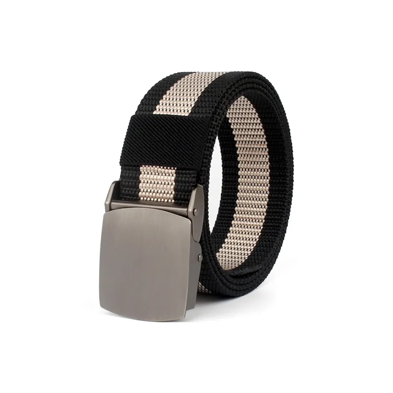 Mulinsen Canvas Woven Strap Unisex Width 3.5CM-1