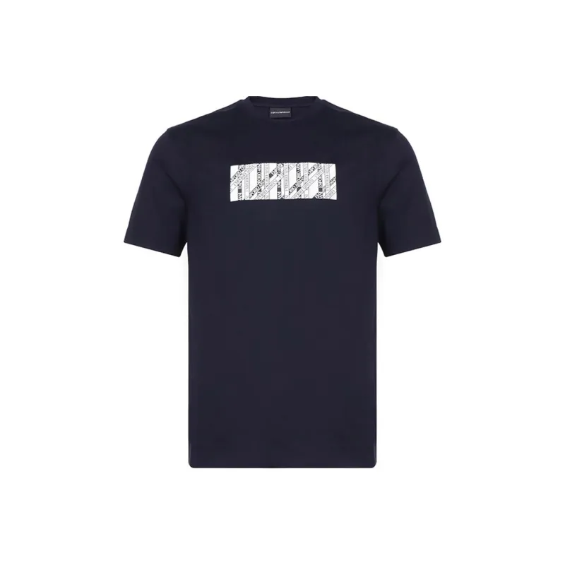 EMPORIO ARMANI T Shirts Men Dark Blue-0