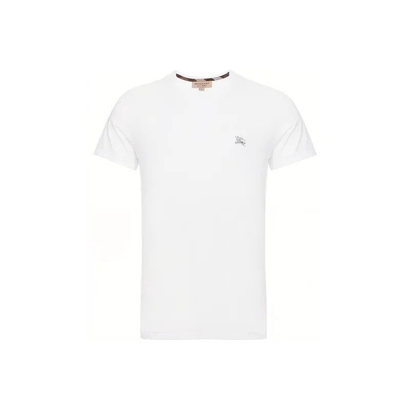 Burberry T Shirts Men White-0