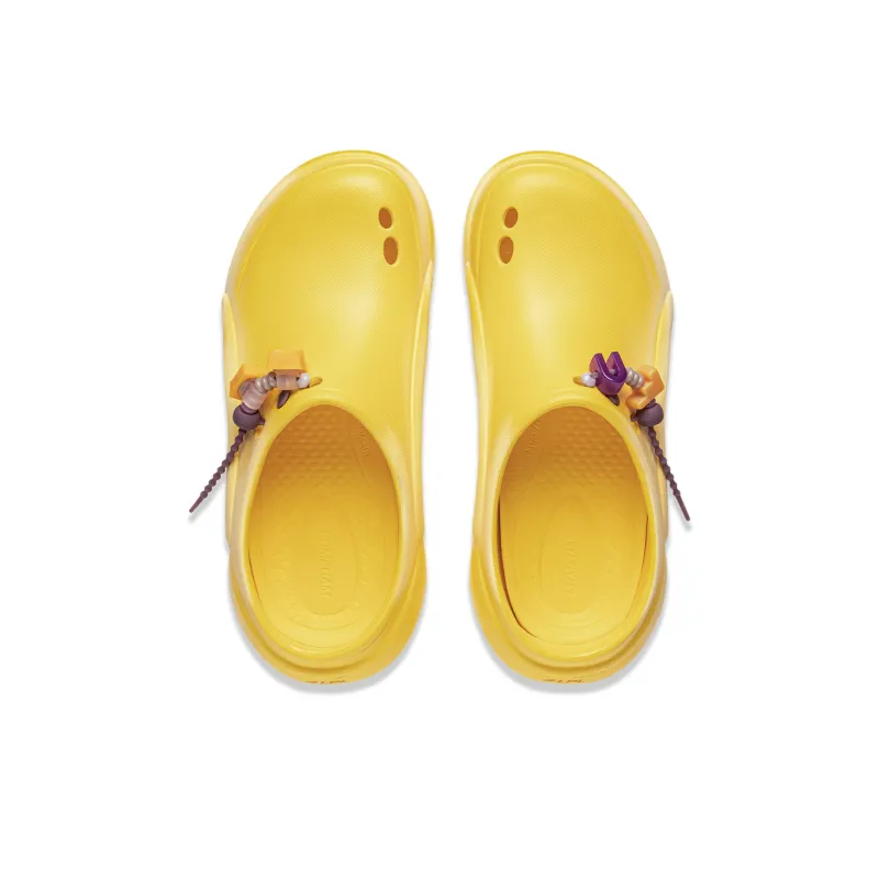 YINGXIONGLIANMENGYONGCHIPAIDUI x LiNing Soft Clogs Unisex Radiant Yellow-3