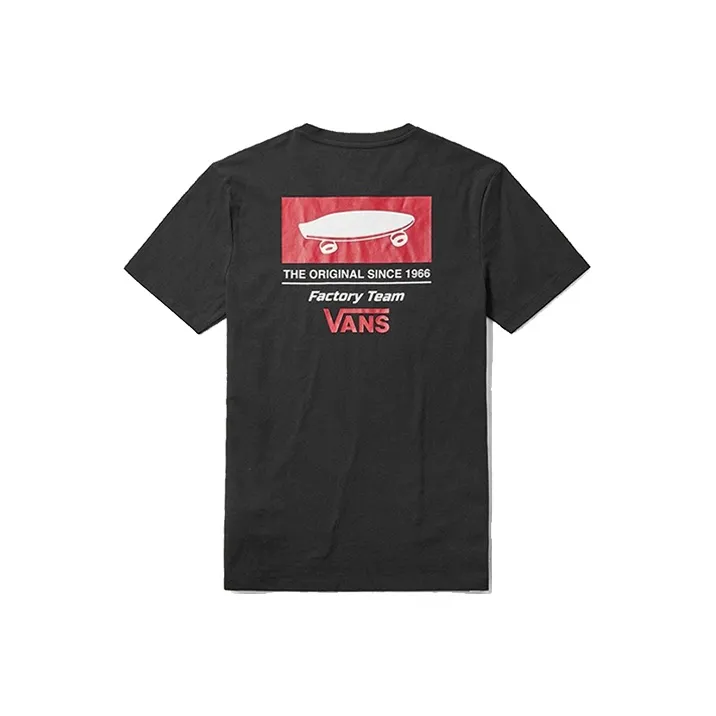 Vans Set-in Sleeve T-Shirt Unisex Black-0