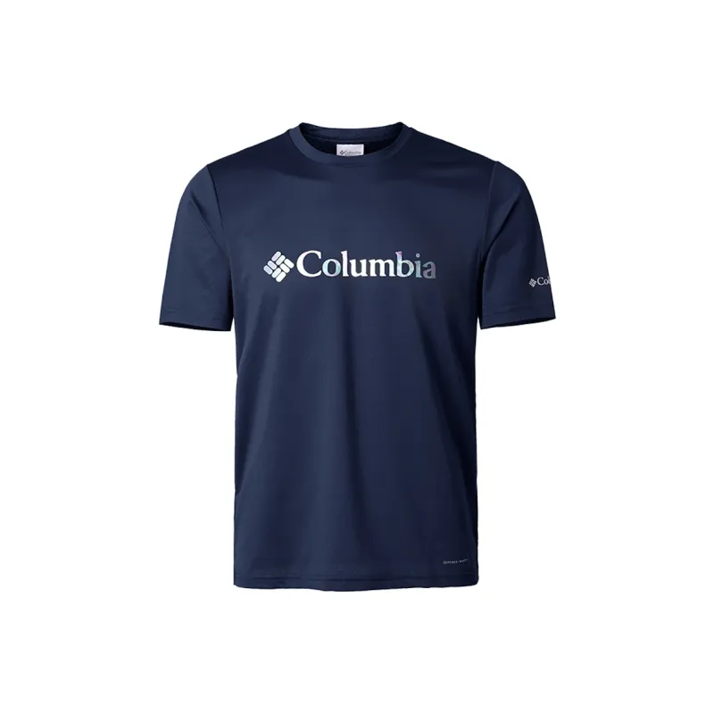 Columbia T Shirt Men's Navy Blue-0