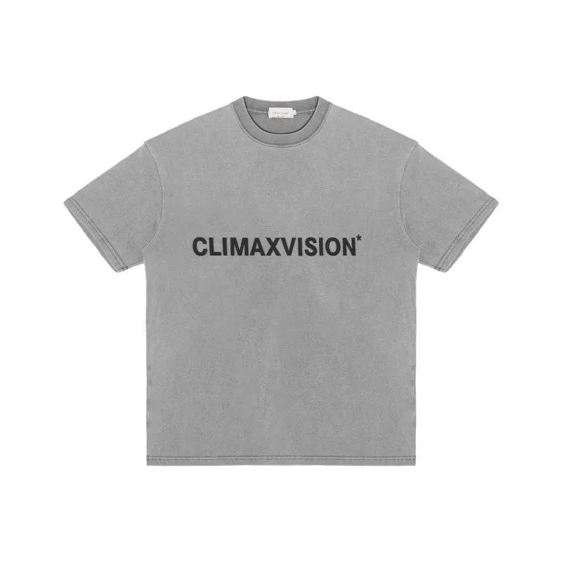 CLIMAX VISION Short Sleeved T Shirts Unisex-0