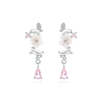 Branded Jewelry S925 Silver Earrings Women's