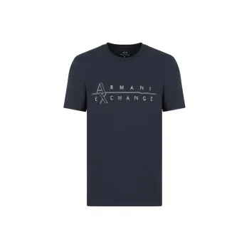 ARMANI EXCHANGE T Shirts Men Marine Blue