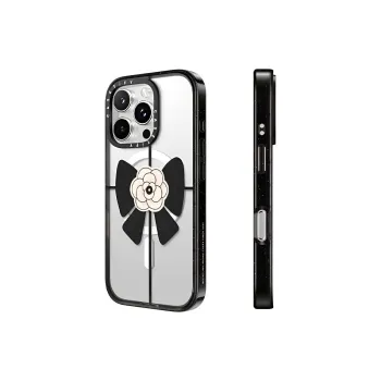 CASETIFY TPU Material Camellia Bowknot Phone Cases Compatibility With IPhone 16 Collection Girlish
