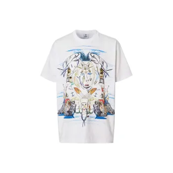 Burberry T Shirts Men White