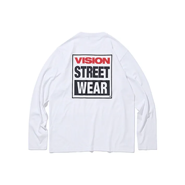 Vision Street Wear T Shirts Unisex White-0