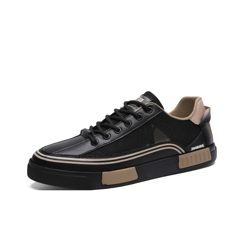 King Jinmai Small White Shoes Anti Slip And Wear Resistant Breathable Low Top Skateboard Shoes Men's-6