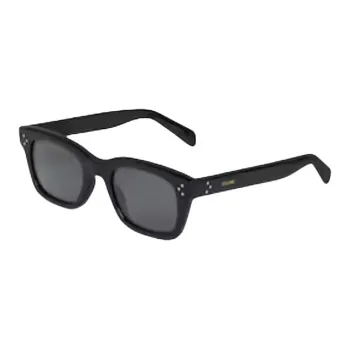 CELINE Acetate Square Sunglasses Men's Black