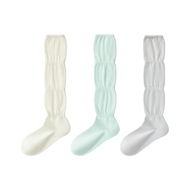 Temooues Mid Calf Socks Women's Combo Set-11