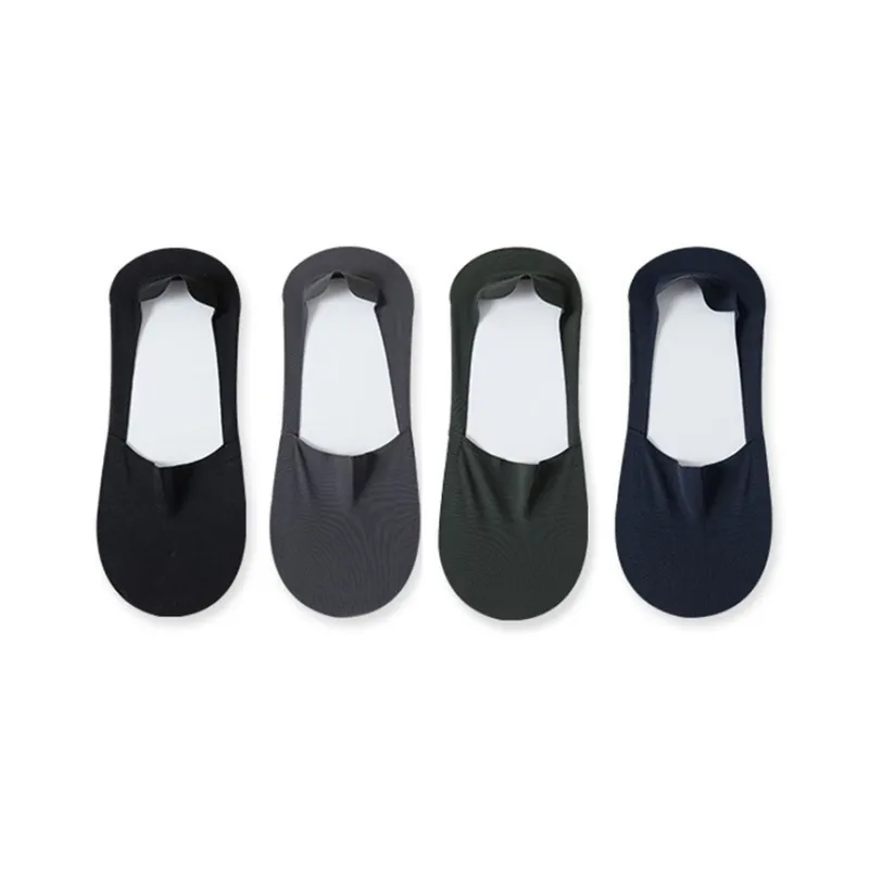 Yalu No Show Socks Men's 4 Pack-0