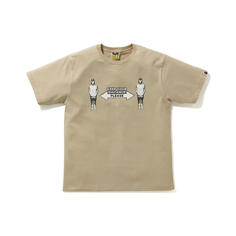 Bape Social Distance Shark Figure Tee-2