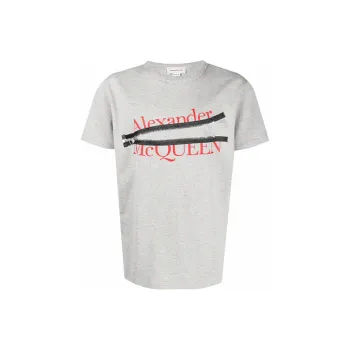 Alexander McQueen SS22 T Shirt Men's Gray