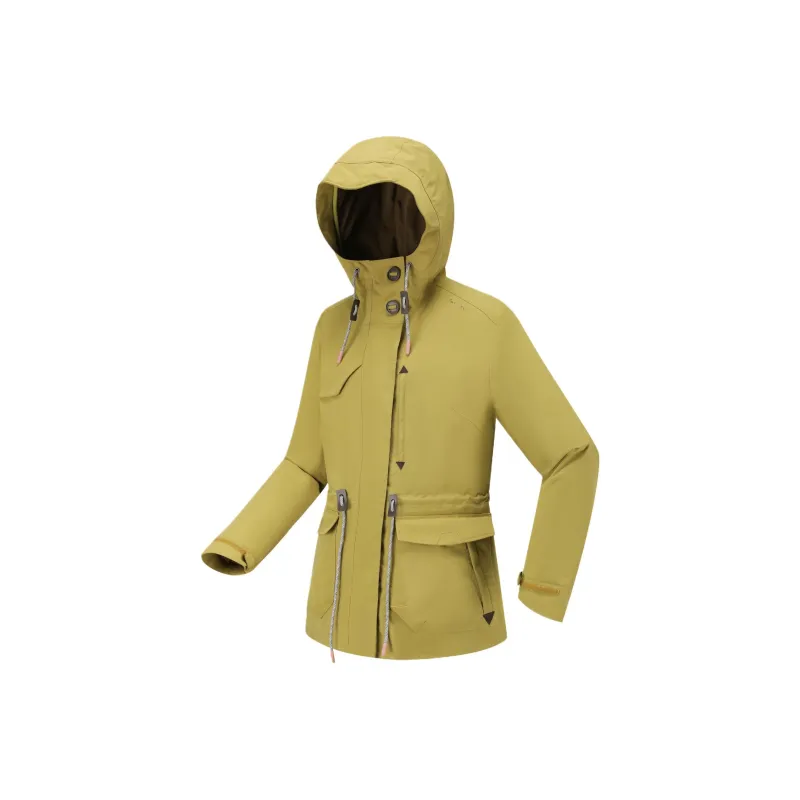 DECATHLON NH900 Jacket Women's Gold Green-3