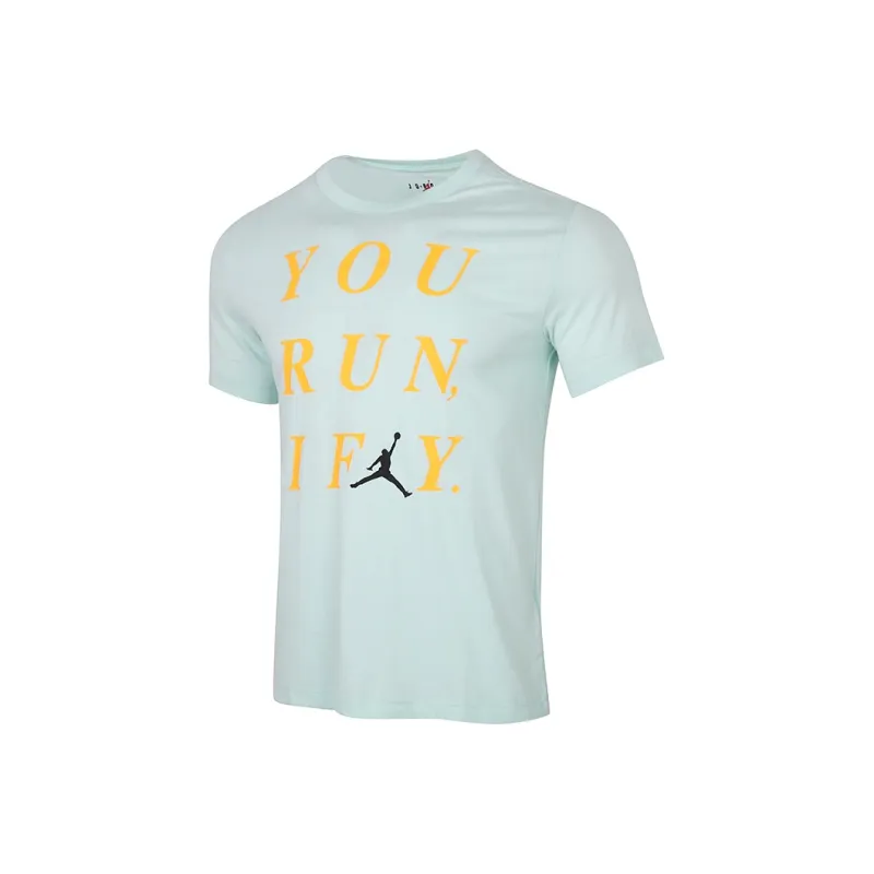 Nike T Shirts Men Igru Blue-0