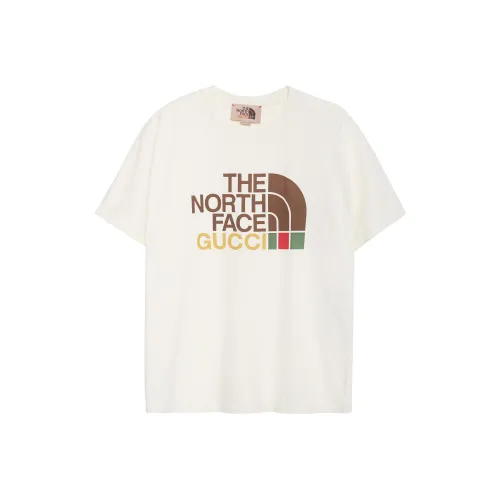 GUCCI x THE NORTH FACE T Shirt Men's Ivory White