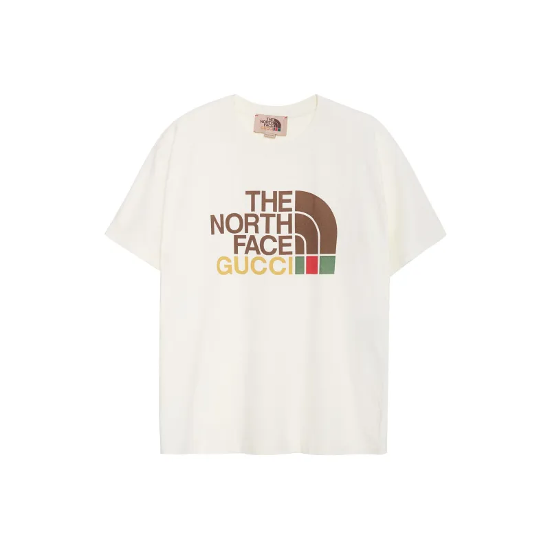 GUCCI x THE NORTH FACE T Shirt Men's Ivory White-0