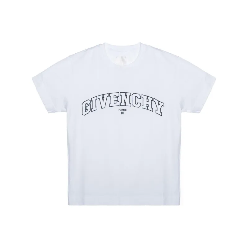Givenchy Kids Logo Printed Short-Sleeved T-Shirt-0