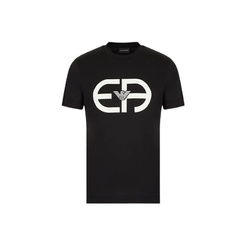 EMPORIO ARMANI SS22 T Shirt Men's Black-0