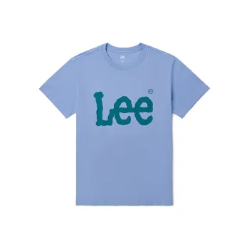 Lee T Shirts Men Light Blue