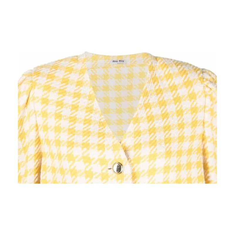 MIU MIU Jackets Women's Yellow-4