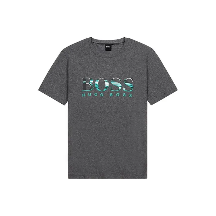 HUGO BOSS T Shirts Men Gray-0