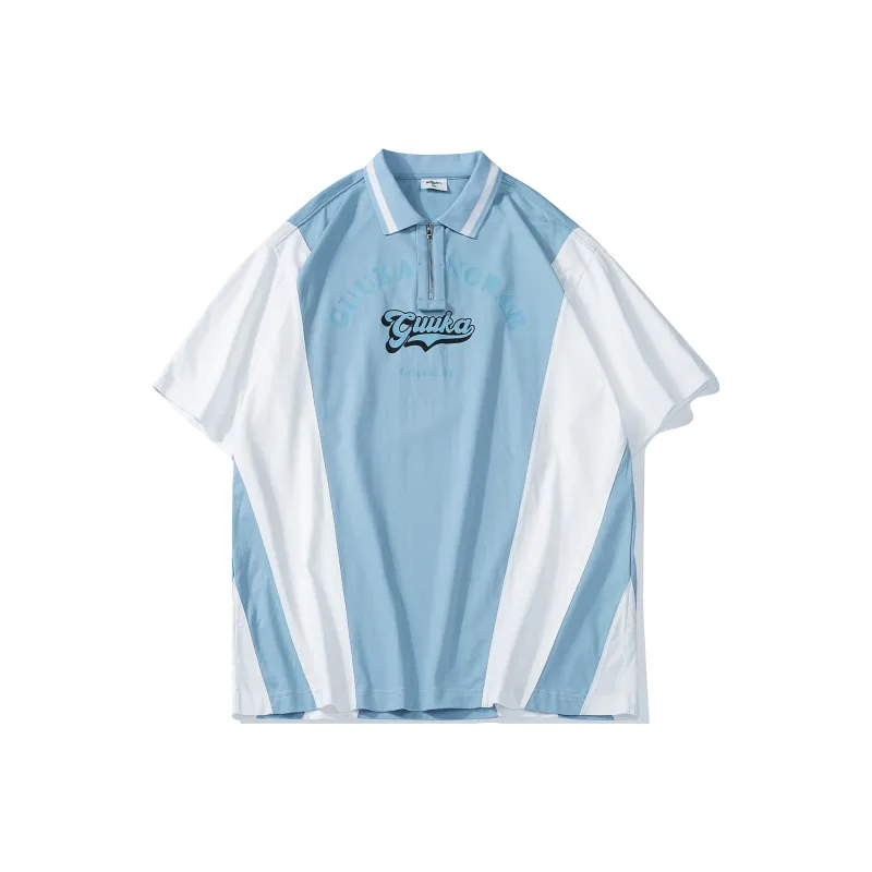 Guuka T Shirts Men Pink/Blue-0