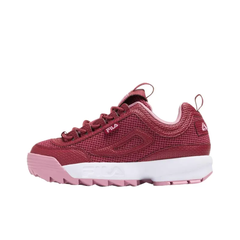 FILA Disruptor 2 Low Top Casual Shoes Women's Saffron White-0