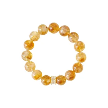 Old Fu Gold Crystal Bracelets Women's