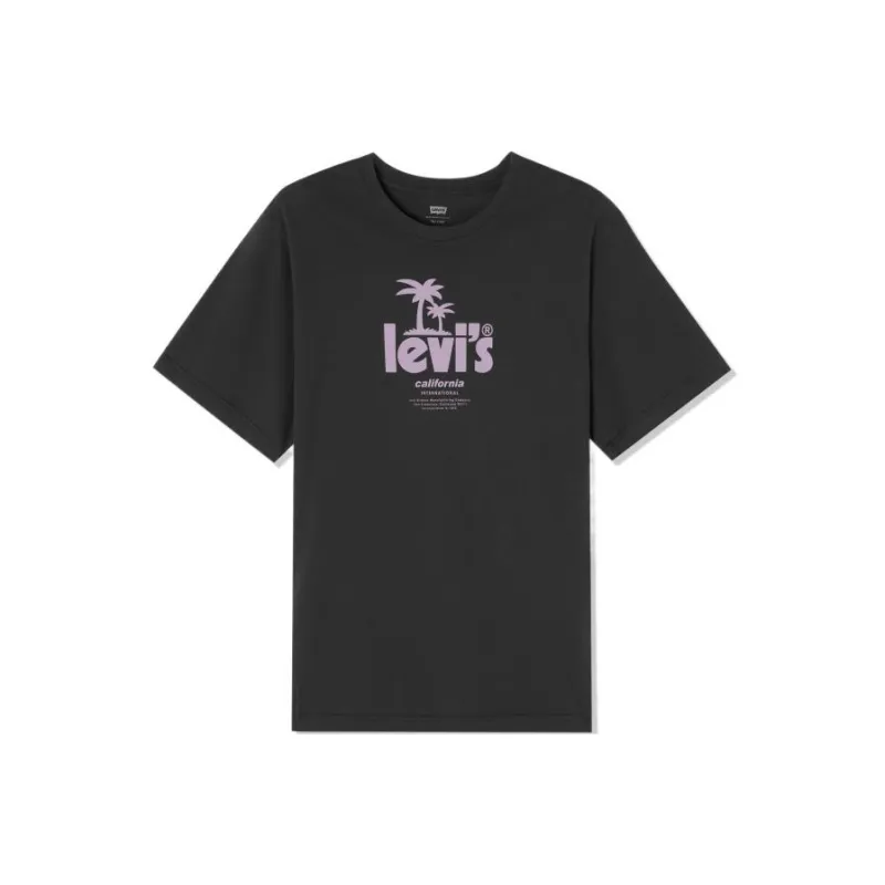 Levis T Shirts Men Black-0
