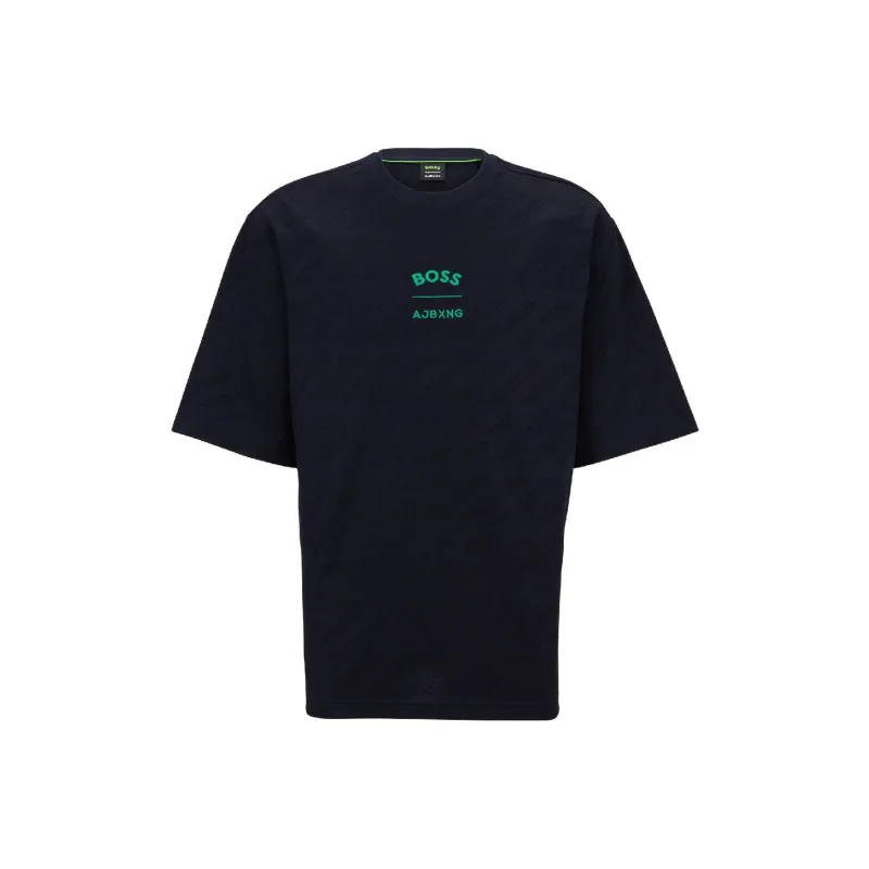 HUGO BOSS x AJBXNG HUGO BOSS X AJBXNG SS23 T Shirt Men's Marine Blue-0