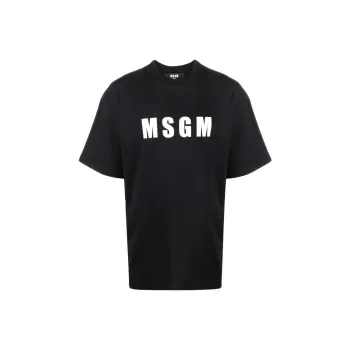 MSGM T Shirts Men Black