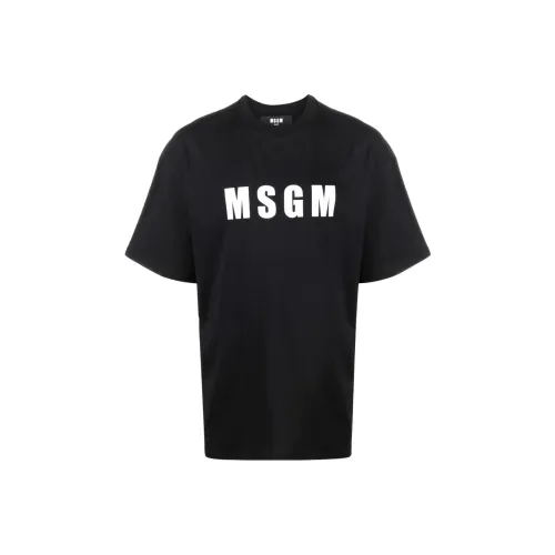 MSGM T Shirts Men Black