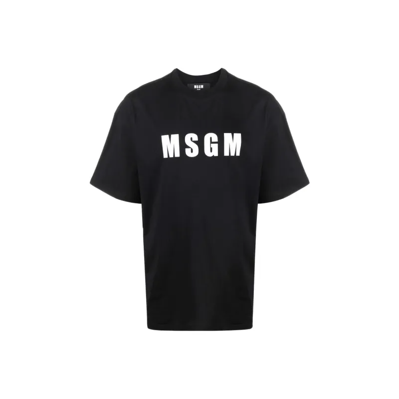 MSGM T Shirts Men Black-0