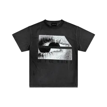 False Perception T-Shirt Unisex Washed Black