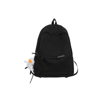 Travel Nylon Backpack Unisex Black/White/Blue/Pink