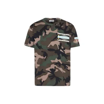 Valentino T Shirt Men's Army Green