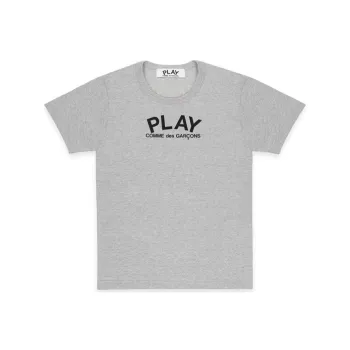 Comme Des Garcons Play Small Text T shirt
