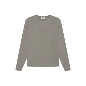 Fear Of God Essentials Thermal Henley Long Sleeve