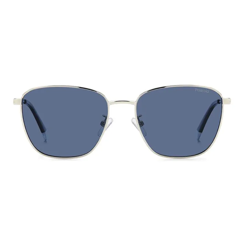 Polaroid Stainless Steel Butterfly Sunglasses Unisex Silver-1