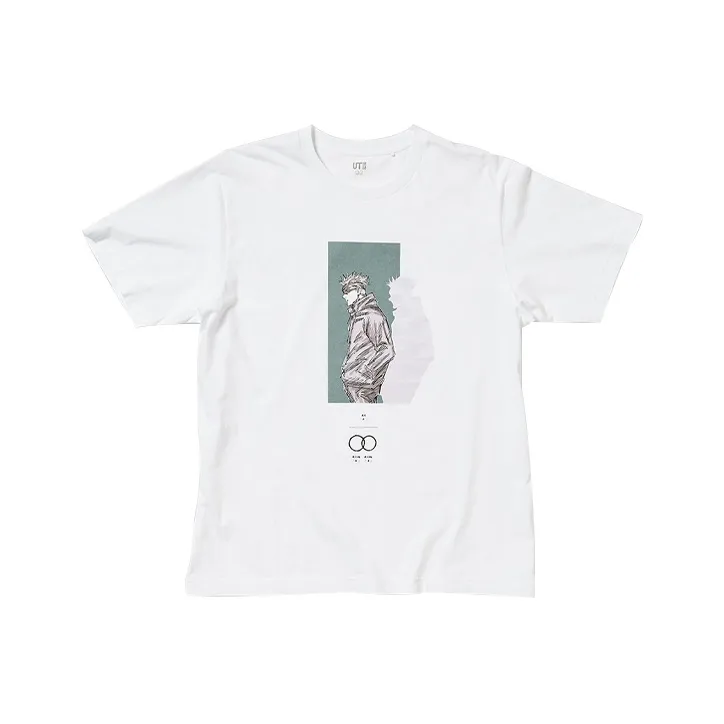 UNIQLO X Spell Fight Co titled Series T Shirts Unisex White-0