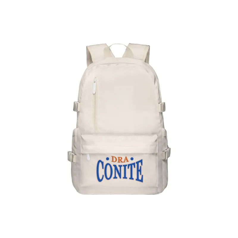 DRACONITE Polyester Backpack Unisex Beige-0