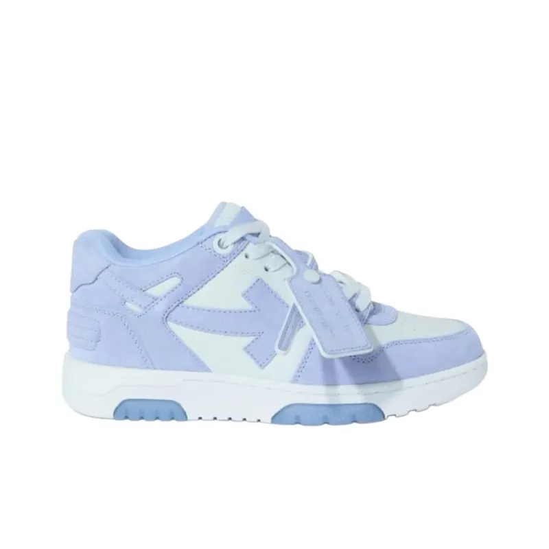 OFF WHITE Out Of Office Low Top Skateboard Shoes Men's Blue-1