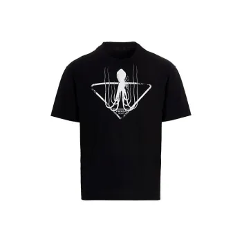 PRADA Octopus Print T shirt