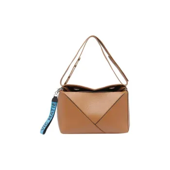 Vic Matie Calfskin Crossbody Bag, Shoulder Bag Women's Brown