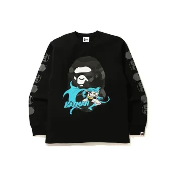 Bape X Dc Batman Long Sleeve Tee