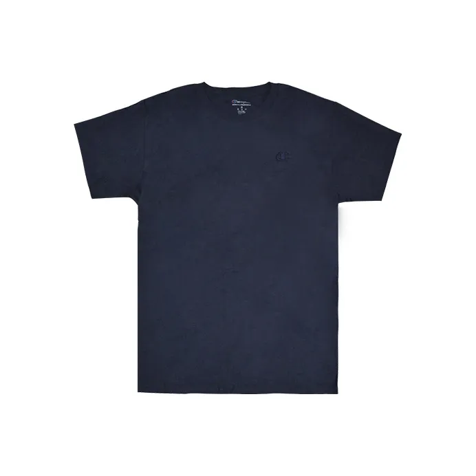 Champion T Shirt US Version Unisex Navy Blue-0