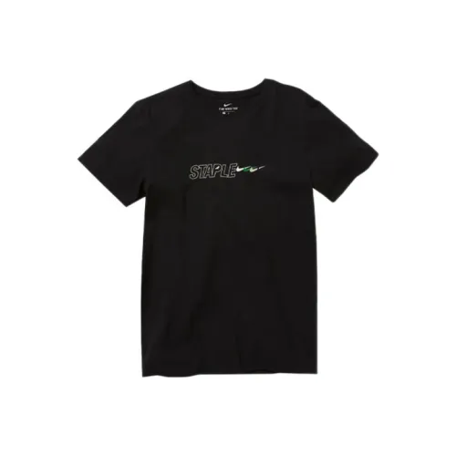 Staple 블랙 남녀공용 티셔츠